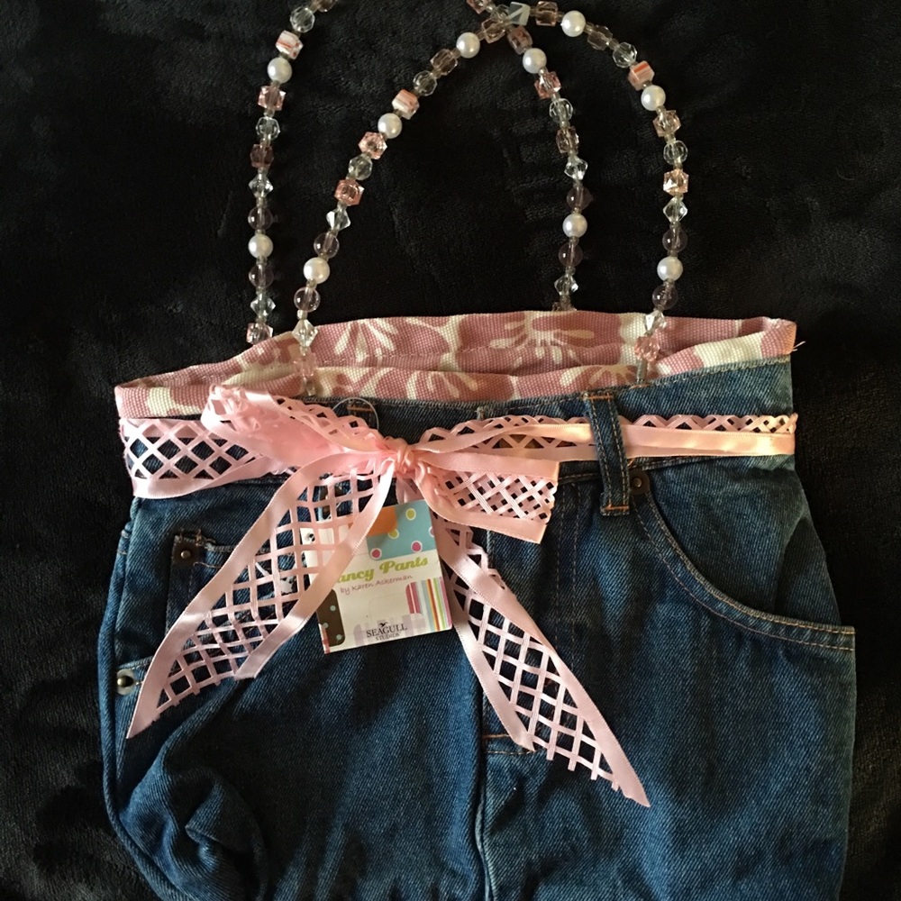 NWT Fancy Pants Girls Bag Purse